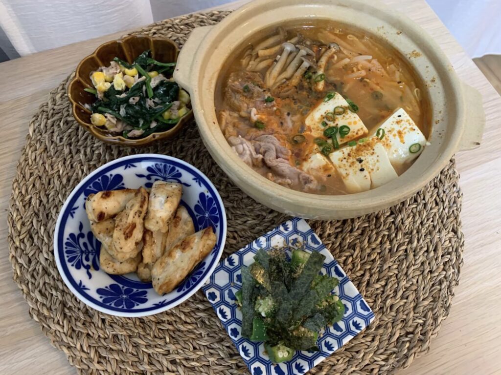ボディメイク食事例