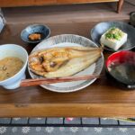 ダイエットボディメイク朝食例（お魚はいいぞ）