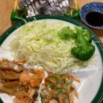 野菜とお魚で栄養バランスよいダイエットボディメイク食事例