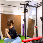 下半身の引き締めに「ゴブレットスクワット」