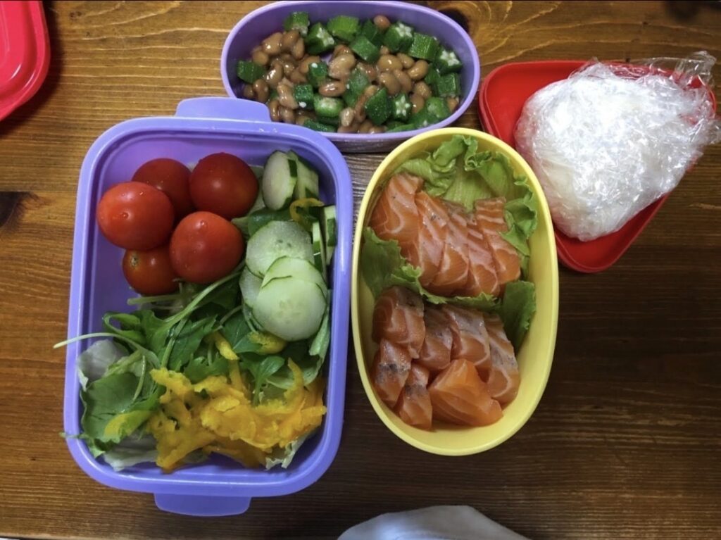 姪浜店お客様のお食事例