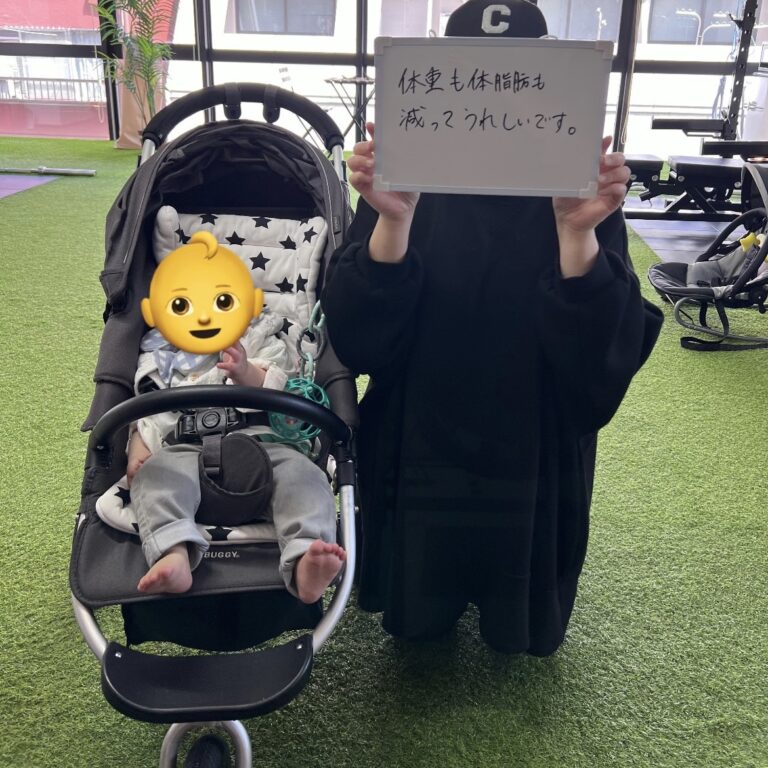 六本松店のお子さま連れパーソナルトレーニング