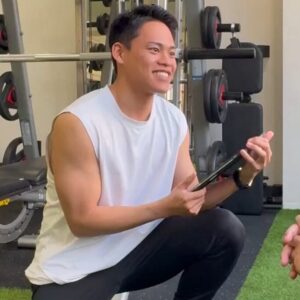 もりおトレーナーの趣味は「美味しいもの巡り、ランニング、読書」