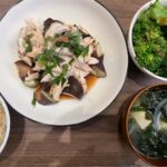 蒸し鶏・茄子・大葉でサッパリ夏に食べたいダイエットヘルシーおかず