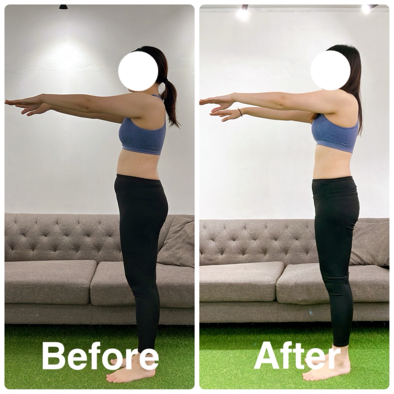大橋店のお客様！3ヶ月間のbefore after