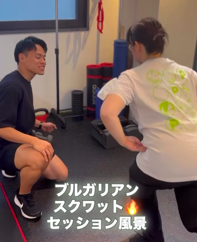 お尻の引き締めにオススメ「ブルガリアンスクワット」