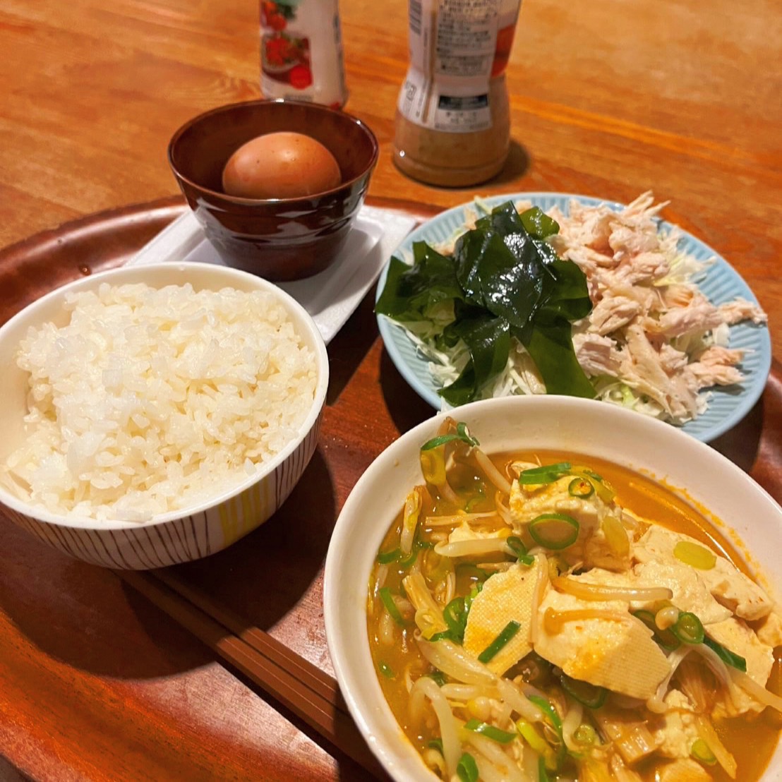 タンパク質を意識しつつ、脂質も適度にバランスがよいダイエット食事例