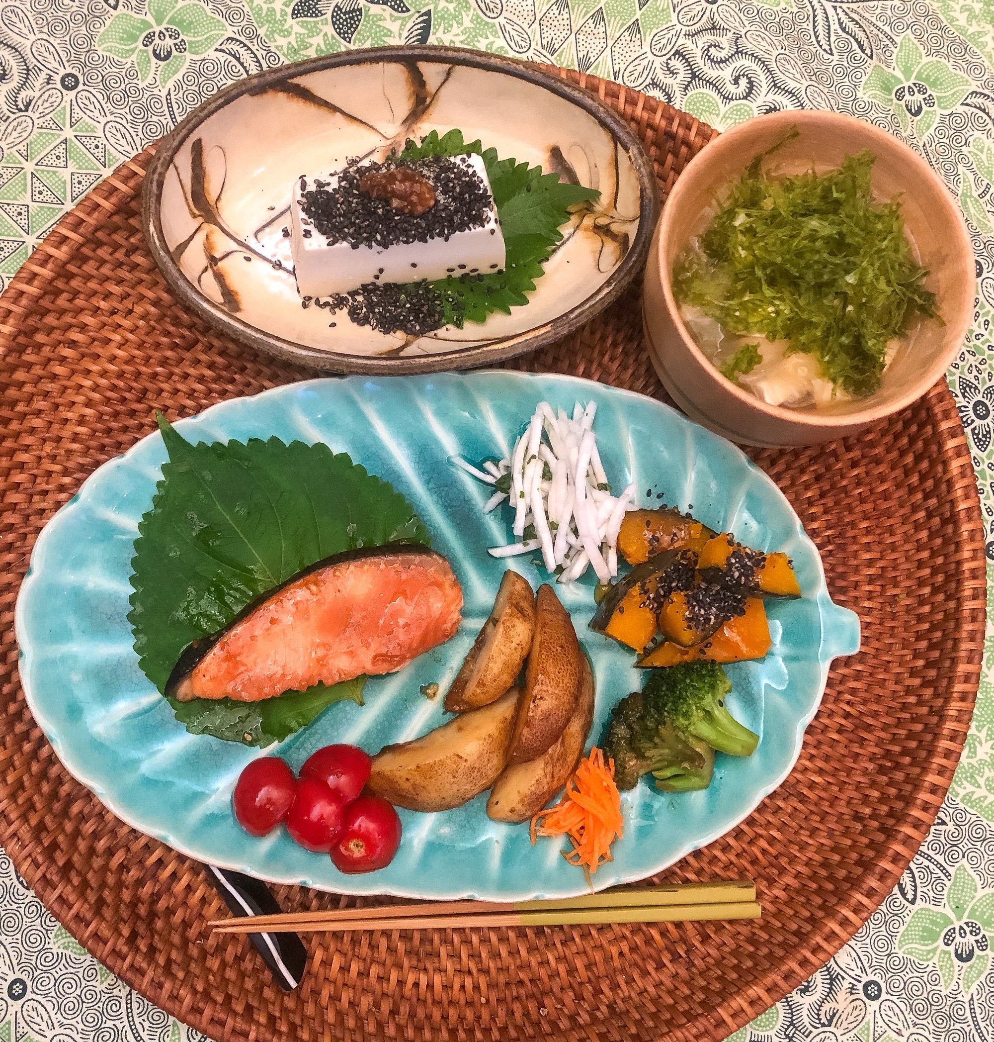 鮭や豆腐でバランスよく「たんぱく質」を意識したお食事