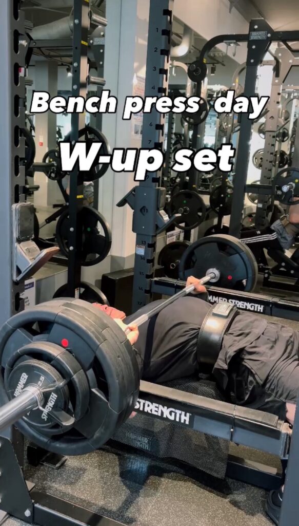 森林トレーナーのベンチプレス170kg！あがるかな？