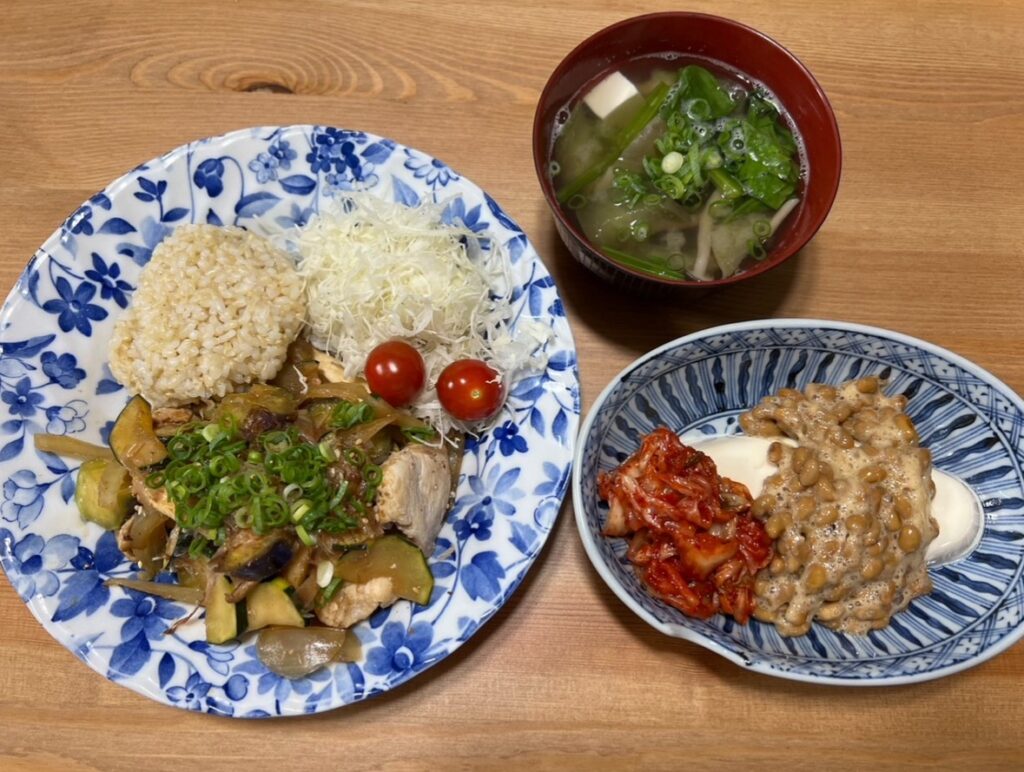 お客様のダイエットボディメイクのお食事例