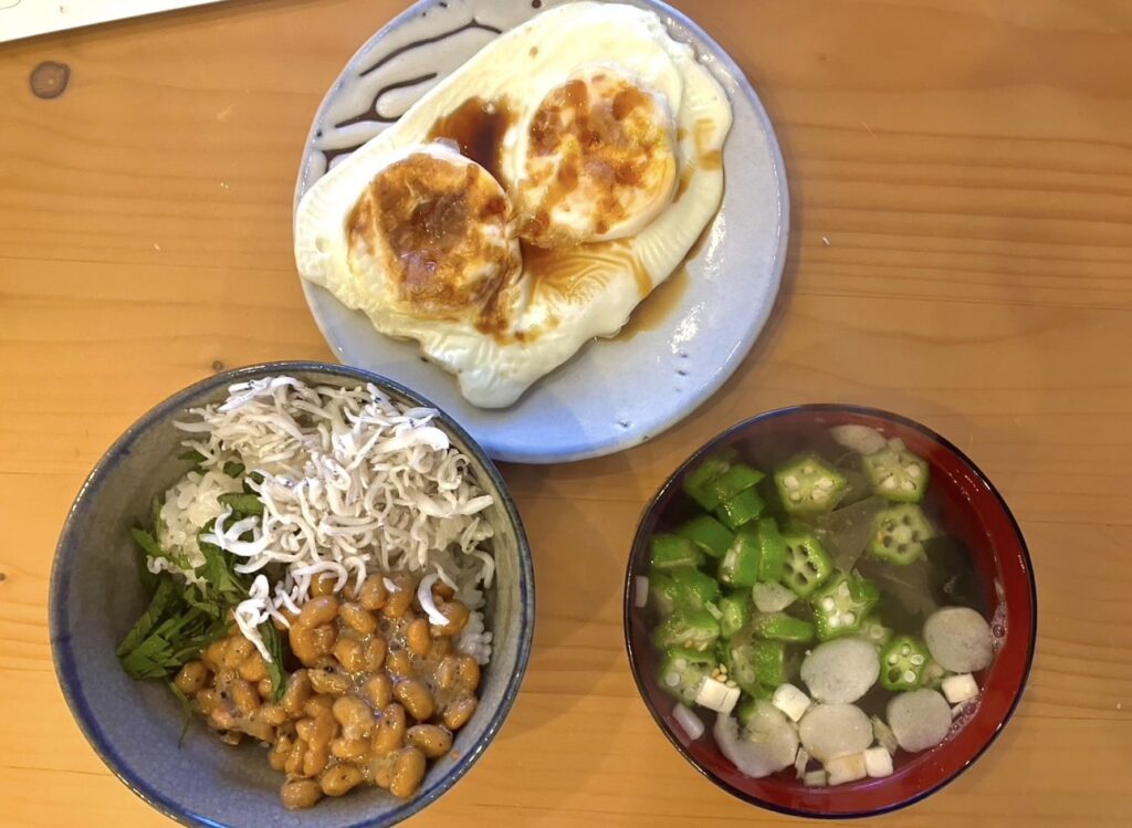 朝から栄養あるお食事でエネルギー補給！1日の代謝を上げていきましょう