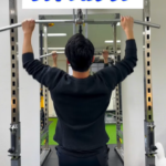 ラットプルダウン肩甲骨の動きが全て/姪浜パーソナルジム