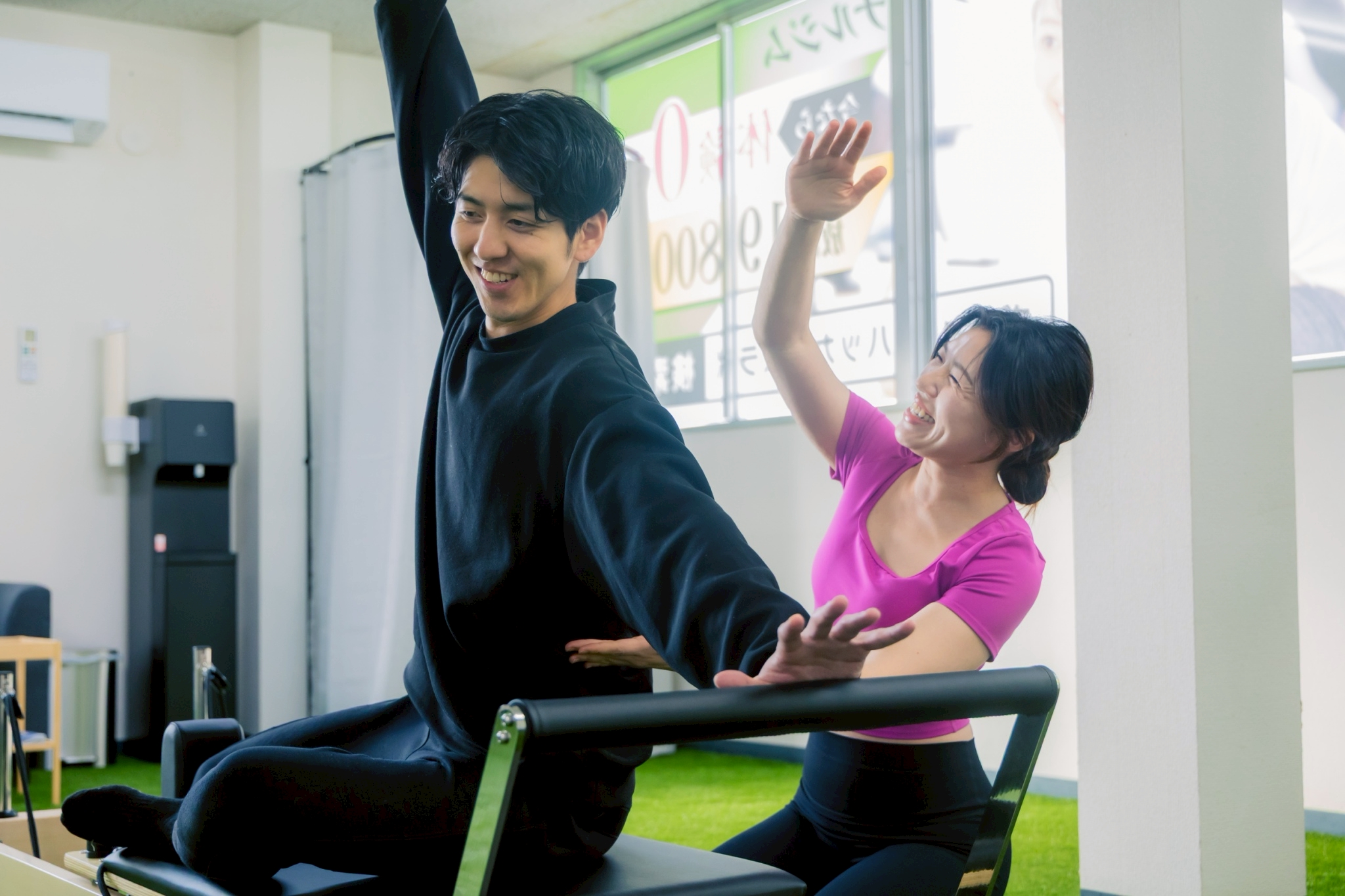 男性も通いやすいマシンピラティス/藤崎・室見