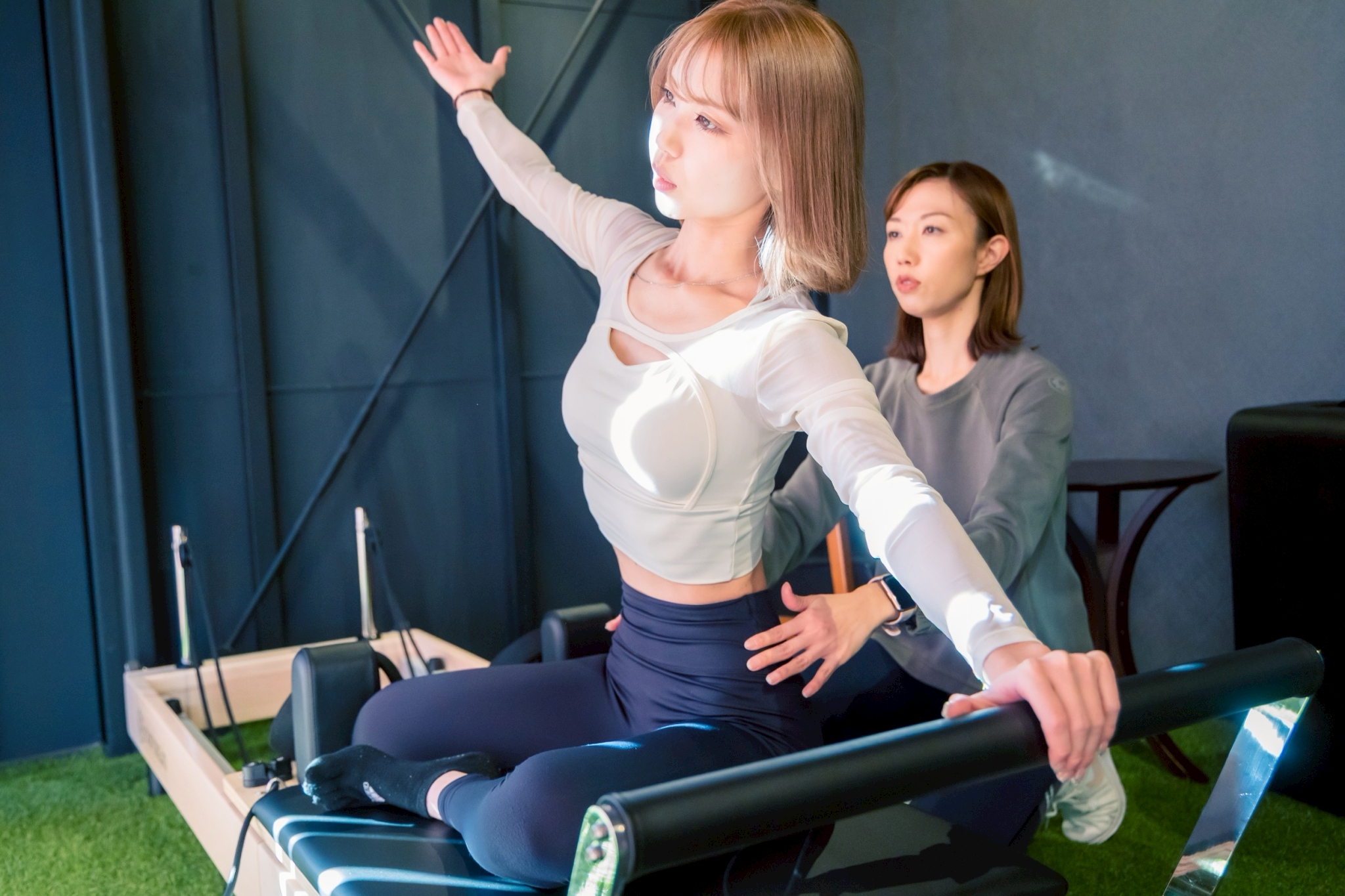 カチコチ体さんの柔軟性UP/六本松ピラティス