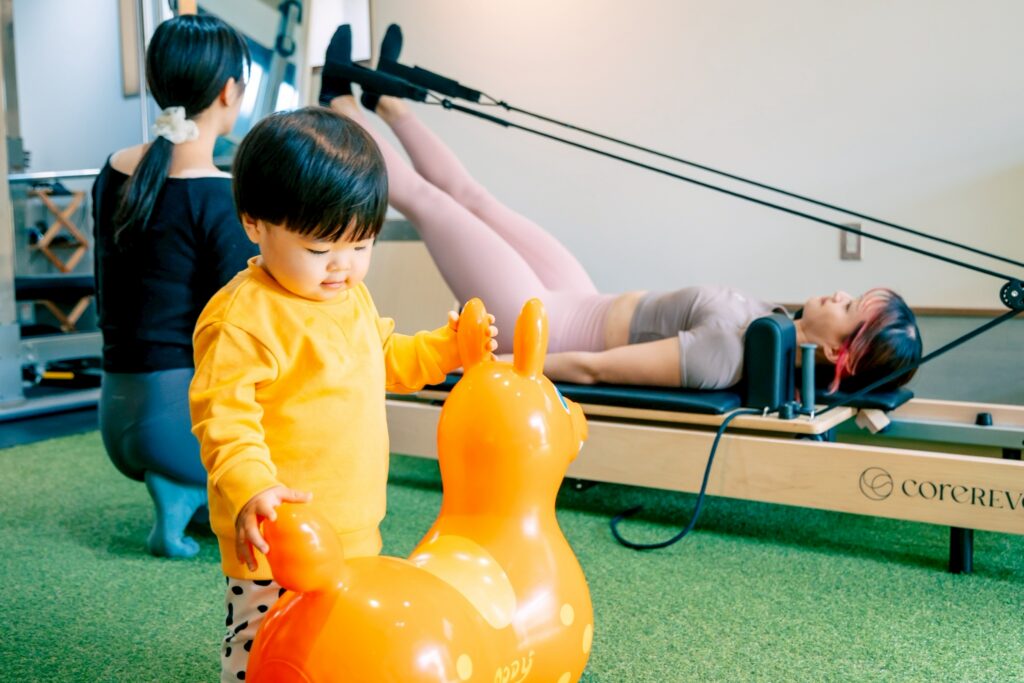 子連れOKのマンツーマンスタジオ/春日原ピラティス