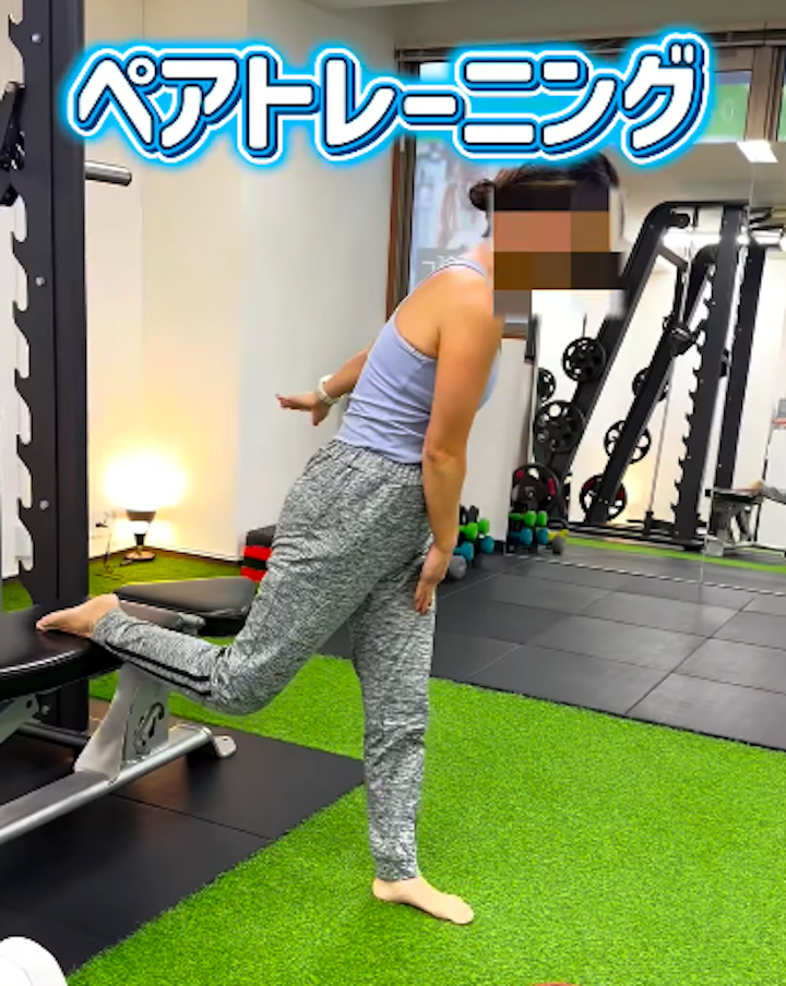 ご夫婦でのペアトレーニングも大歓迎/姪浜パーソナルジム