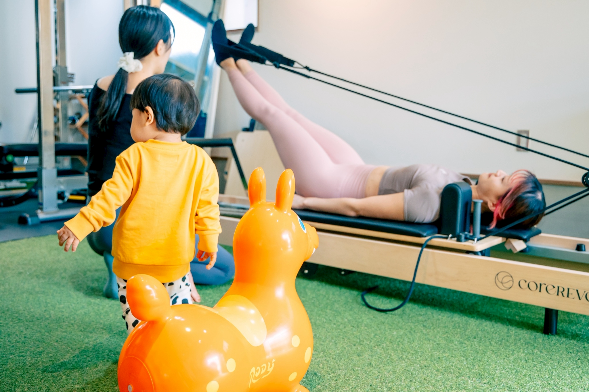ルルピラ薬院大通ピラティス_夏休み！子連れでピラティス